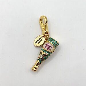 Juicy Couture green champagne bottle charm